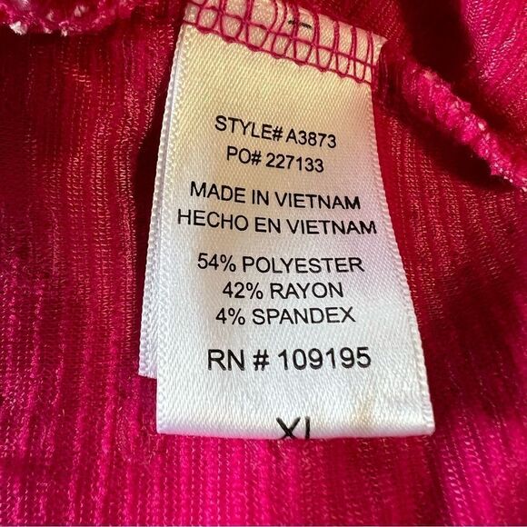 Vintage Y2K Julia by Love JPink Gingham Barbiecore V-Neck Crop Top -- Juniors XL - Picture 10 of 11